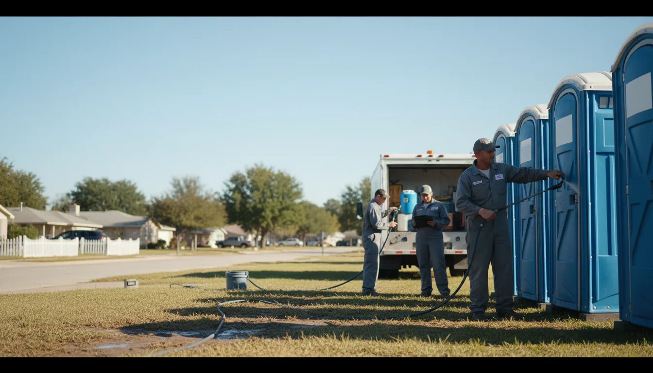 Long-Term Portable Toilet Rental in Amana, IA near me